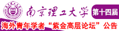 一级肏屄免费大片南京理工大学第十四届海外青年学者紫金论坛诚邀海内外英才！